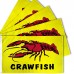 Crawfish 3' x 5' Polyester Flag - 5 pack